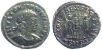 335-336 AD., Constantius II., Cyzicus mint, Follis, RIC 113.