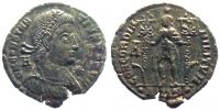 350 AD., Vetranio in the name of Constantius II., Siscia mint, RIC 284.