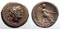 Crawford 343/2b, Roman Republic, M. Porcius Cato, Quinarius