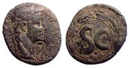 Antiochia ad Orontem in Syria,   5-12 AD., Augustus, Dupondius, RPC 4264.