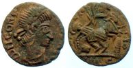 340 AD. and later, barbarous imitation, Constantius II / Lugdunum type, Ã†3.