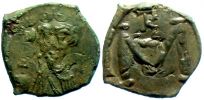  650-651 AD., Constans II., Syracuse mint, Æ Follis, Sear BC 1107.
