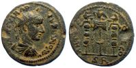 Antiochia in Pisidia, 251-253 AD., Volusian, Ã†23, Sear GIC 4381 var.