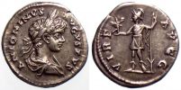 200-201 AD., Caracalla, Laodicea mint, Denarius, RIC 354.