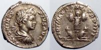 201 AD., Caracalla, Rome mint, Denarius, RIC 54b.