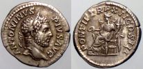 209 AD., Caracalla, Rome mint, Denarius, RIC 111.