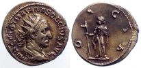 249-250 AD., Trajan Decius, Rome mint, Antoninianus, RIC 12b.