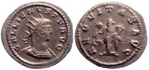 260-268 AD., Gallienus, Antiochia mint, Antoninianus, GÃ¶bl 1610e.