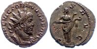 268-269 AD., Victorinus, Treveri mint, Ã†-Antoninianus, Zschucke 258.