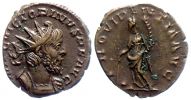 270 AD., Victorinus, Treveri mint, Ã†-Antoninianus, Zschucke 274.