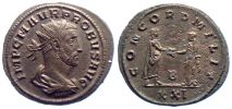278 AD., Probus, Siscia mint, Ã† Antoninianus, RIC 651.