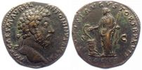 162-163 AD., Marcus Aurelius, Rome mint, Ã† Sestertius, RIC 843.