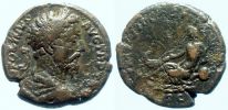 174-175 AD., Marcus Aurelius, Rome mint, Æ As, RIC 1145.