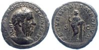 217-218 AD., Macrinus, Rome mint, As, RIC 204.