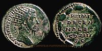 170-171 AD., Marcus Aurelius, Rome mint, Dupondius, RIC 1008.