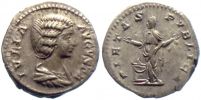 203 AD., Julia Domna, Rome mint, Denarius, RIC 574.