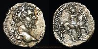 196-197 AD., Septimius Severus, Rome mint, Denarius, RIC 74.