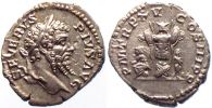 207 AD., Septimius Severus, Rome mint, Denarius, RIC 214.