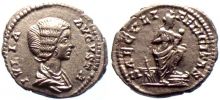 196-211 AD., Julia Domna, Rome mint, Denarius, RIC 577.