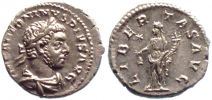 221-222 AD., Elagabalus, Rome mint, Denarius, RIC 112.