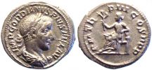 240 AD., Gordian III., Rome mint, Denarius, RIC 114.