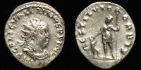 255-258 AD., Valerian I., Rome mint, Antoninianus, GÃ¶bl 111b.