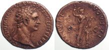  92-94 AD., Domitian, Rome mint, As, RIC 409.