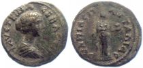 Pautalia in Thracia, 147-176 AD., Faustina junior, 2 Assaria, Ruzicka 122.