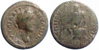 Topiros in Thracia, 154â€“155 AD., Antoninus Pius, Ã† 23, RPC online temporary â„– 4561.