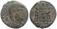 352 AD., Magnentius, Treveri mint, Ã† Maiorina, RIC 315.