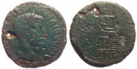 Caesaraugusta in Hispania, Tiberius and Livia, As, RPC 341.