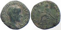 240 AD., Gordian III., Rome mint, Ã† Sestertius, RIC 294a.