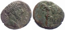 170-171 AD., Marcus Aurelius, Rome mint, Æ Dupondius, RIC 1002.