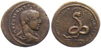 Nikopolis ad Istrum in Moesia Inferior, 238-244 AD., Gordian III., 4 Assaria, Pick 2104.
