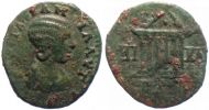 Nikaia in Bithynia, 222-235 AD., Julia Mamaea, Assarion, cf. Weiser 32-33.