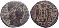 337-340 AD., Constantius II., Constantinopolis mint, Æ3, RIC 43.