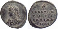 325-326 AD., Constantius II., Cyzicus mint, Ã† Follis