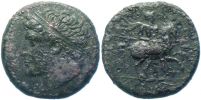 Syracuse in Sicily,  275-215 BC., Hieron II, Ã† Litra, Calciati II, 383.