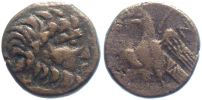    85-65 BC. and later, Celtic imitation of an Amisos bronze, Ã†21, eagle standing l.