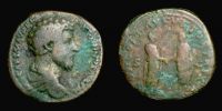 Marcus Aurelius, 19th century cast imitation, prototype 161-162 AD., fake Sestertius, cf. Banti 32.