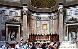 Pantheon in Rome, interior view