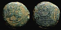 Crawford 210/2, Roman Republic, 149 BC., Rome mint, moneyer C. Junius C. f., Ã† As. 