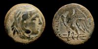 Alexandria in Egypt,        266-256 BC., Ptolemaios II Philadelphos, Ã† Hemiobol, Svoronos 439.