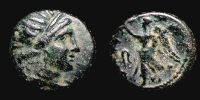 Rhodos in Caria,   31 BC. - 60 AD., Ã† 15, RPC 2771.