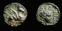 Abdera in Thracia,     350-320 BC., Magistrate "SXN...", Ã† 17, Strack no. 222.