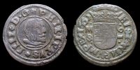 1662 AD., Spain, Felipe IV, Madrid mint, Ã† 16 Maravedis, CayÃ³n 5235a var.