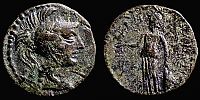 Athens in Attica, 140-175 AD., pseudo-autonomous issue, Ã†21, BMC 689-693.