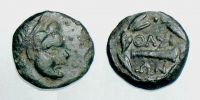 Thassos in Thracia,      330-50 BC., Ã† 12, cf. Mouchmov 5658.