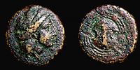 Salamis, island off Attica,      400-300 BC., Ã†16, BMC 1.