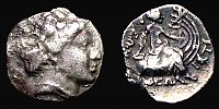 Histiaia on Euboia,    196-146 BC., magistrate Theo... , Tetrobol, BMC 109 var.